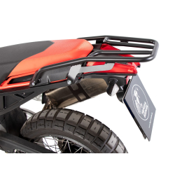 Tuareg 660 2025- ✓ Porte paquet tubulaire Noir Hepco-Becker
