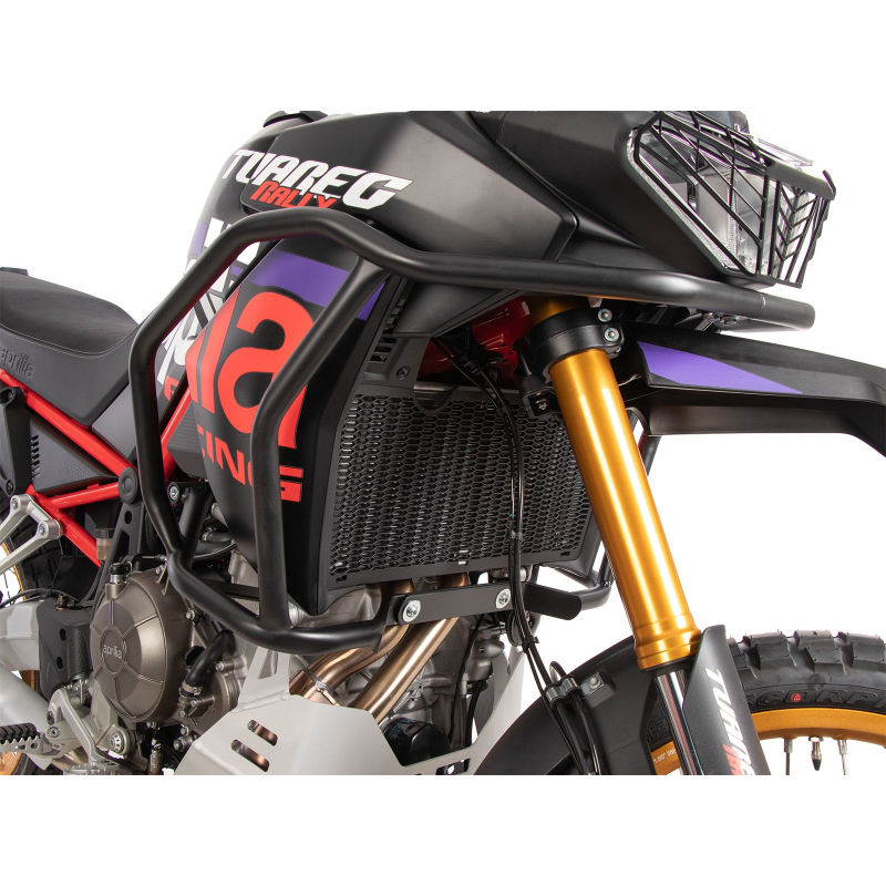 Tuareg 660 Rally 2025- ✓ Protections de réservoir NOIR Hepco-Becker