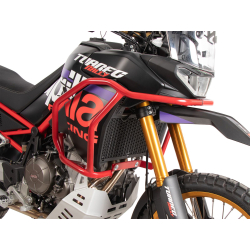 Tuareg 660 Rally 2025- ✓ Protections de réservoir ROUGE Hepco-Becker