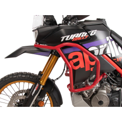 Tuareg 660 Rally 2025- ✓ Protections de réservoir ROUGE Hepco-Becker