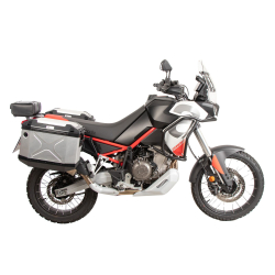 Tuareg 660 Rally 2025- ✓ Porte paquet tubulaire Noir Hepco-Becker