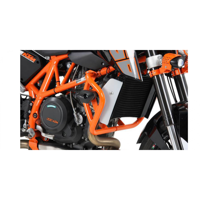 390 Duke 2013-2016 ✓ Pare carters Hepco-Becker - Orange