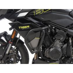 Tiger Sport 800 à partir de 2025 ✓ Pare carters noir Hepco-Becker