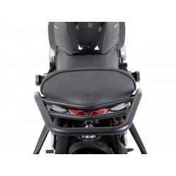Trident 660 2025- ✓ Porte paquet tubulaire Noir Hepco-Becker