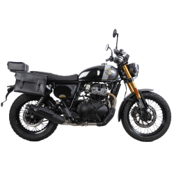 Bear 650 à partir de 2025 ✓ Porte paquet tubulaire Noir Hepco-Becker