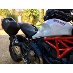 Monster 821 2014-2017 ✓ Supports de sacoches type C-Bow Hepco-Becker