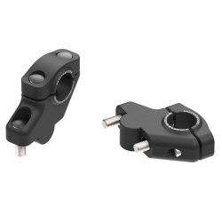 CRF 300 L (2021-) ✓ Rehausseur de guidon Hepco Becker 30 mm et décalage de 21 mm noir