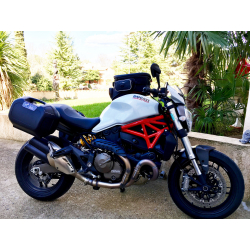 Monster 821 2014-2017 ✓ Supports de sacoches type C-Bow Hepco-Becker
