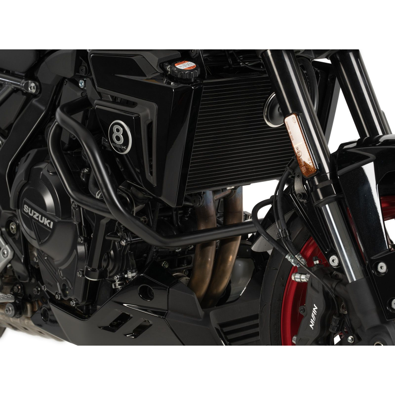 GSX-8TT à partir de 2026 ✓ Pare carters noir Hepco-Becker