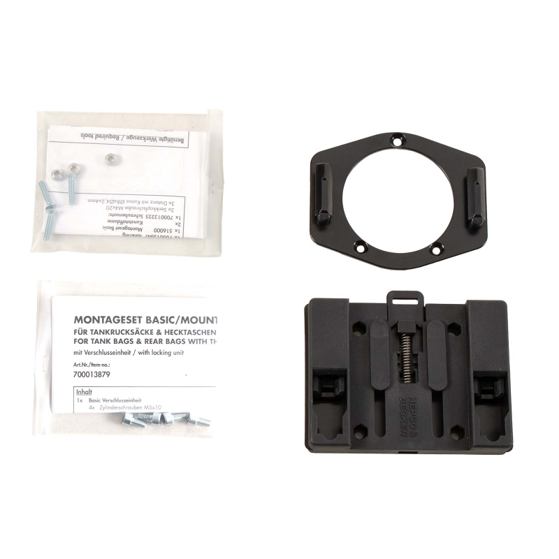 V7 II Stornello 2016 ✓ Supports sacoches réservoir Lock-it tankring Basic Hepco-Becker