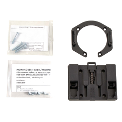 990 Superduke R à partir de 2007 ✓ Supports sacoches réservoir Lock-it tankring Basic Hepco-Becker