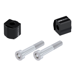 390 Adventure à partir de 2020 ✓ Rehausseur de guidon Hepco Becker 25 mm noir
