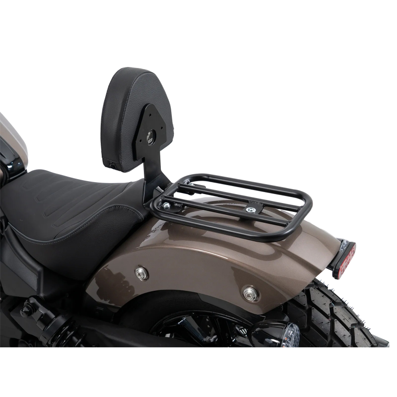 Scout Bobber 2025- ✓ Solorack avec dosseret Hepco-Becker