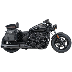 Scout Sixty Bobber 2025- ✓ Solorack avec dosseret Hepco-Becker