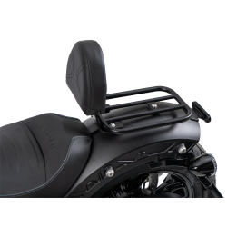 Scout Sixty Bobber 2025- ✓ Solorack avec dosseret Hepco-Becker