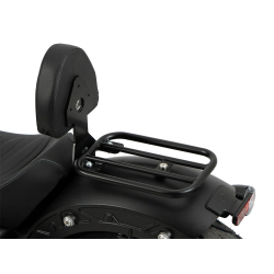 Scout Sixty Bobber 2025- ✓ Solorack avec dosseret Hepco-Becker