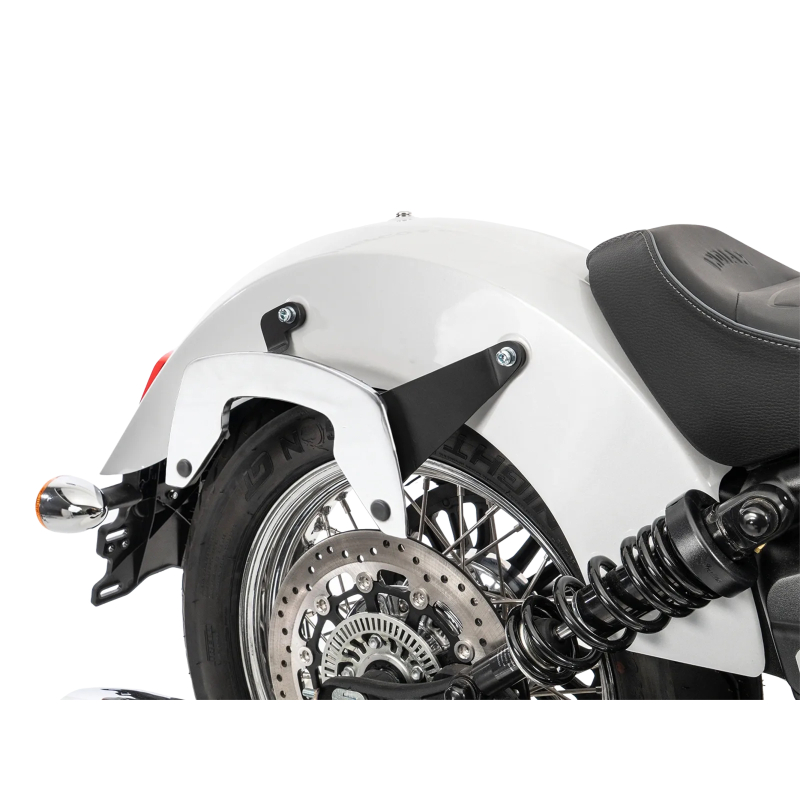Scout Sixty Classic 2025- ✓ Supports de sacoches type C-Bow Hepco-Becker chromé