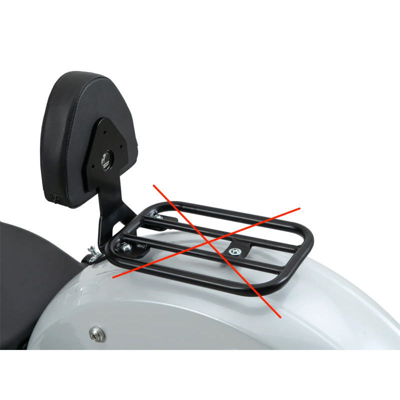 Scout Sixty Classic 2025- ✓ Dosseret conducteur pour Solorack Hepco-Becker