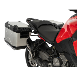 Multistrada V2 / S à partir de 2025- ✓ Ensemble supports + valises Xplorer Cutout Set - Alu