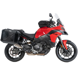 Multistrada V2 / S à partir de 2025- ✓ Ensemble supports + valises Xplorer Cutout Set - Noir
