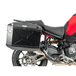 Multistrada V2 / S à partir de 2025- ✓ Ensemble supports + valises Xplorer Cutout Set - Noir