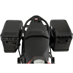 Multistrada V2 / S à partir de 2025- ✓ Ensemble supports + valises Xplorer Cutout Set - Noir