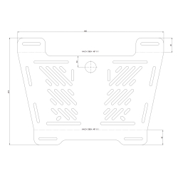 Multistrada V2 / S à partir de 2025- ✓ Extension de porte bagages Hepco-Becker
