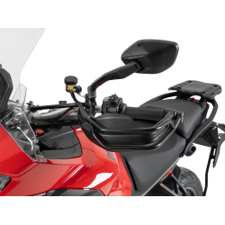 Multistrada V2 / S à partir de 2025- ✓ Renforts Protege mains Noir Hepco-Becker