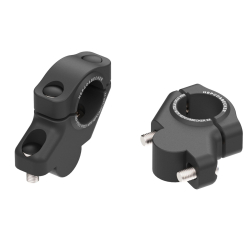 XSR 125 à partir de 2021 ✓ Rehausseur de guidon Hepco Becker 30 mm et décalage de 21 mm noir
