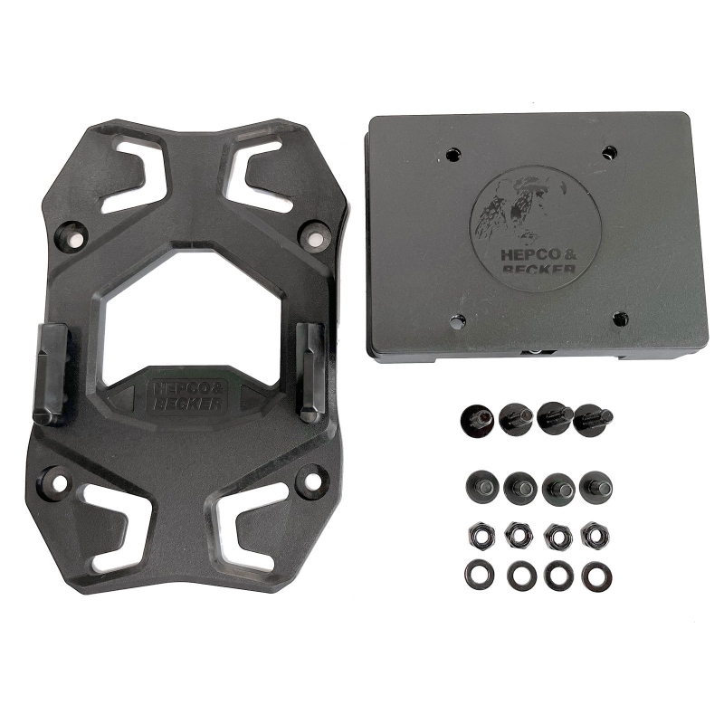 Bagagerie Hepco-Becker / Krauser ✓ BASIC FIXATION DU SAC ARRIÈRE POUR SMARTRACK / SPORTRACK - KIT COMPLET