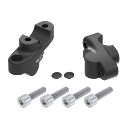 NC 750 X / DCT 2021- ✓ Rehausseur de guidon Hepco Becker 30 mm et décalage de 21 mm noir
