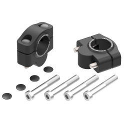1290 Super Duke R à partir de 2020 ✓ Rehausseur de guidon Hepco Becker 20 mm noir