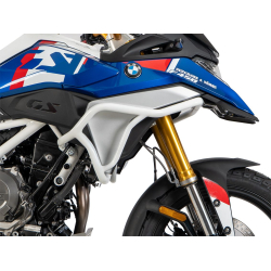 F 450 GS à partir de 2026 ✓ Protections de réservoir blanc Hepco-Becker