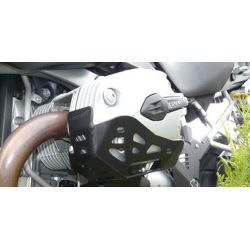 R 1200 GS 2004-2007 ✓ Protections de cylindres anodises noir (la paire)