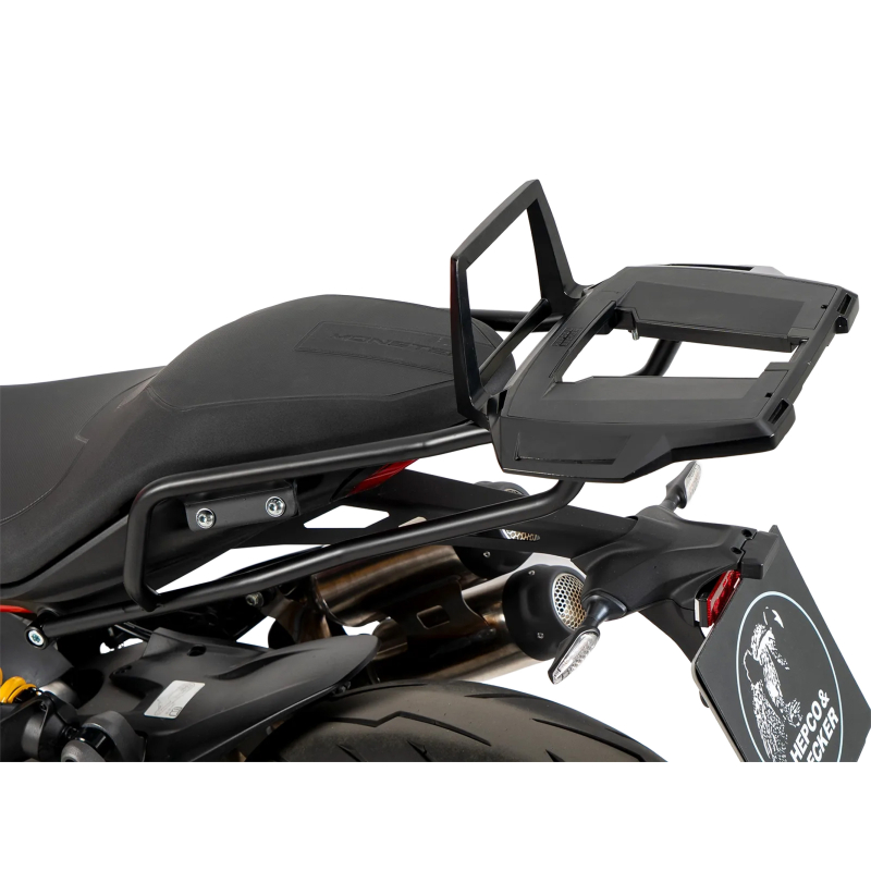 Monster 890/+ à partir de 2026 ✓ Support de top case Alurack Hepco-Becker
