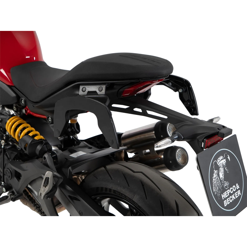 Monster 890/+ à partir de 2026 ✓ Supports de sacoches type C-Bow Hepco-Becker