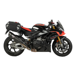Tuono V4 Factory 2025- ✓ Supports de sacoches type C-Bow Hepco-Becker