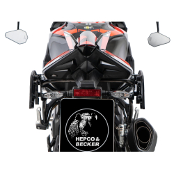 Tuono V4 Factory 2025- ✓ Supports de sacoches type C-Bow Hepco-Becker