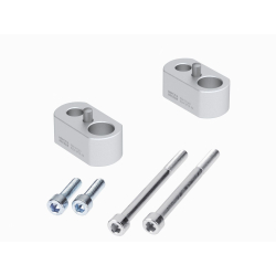 Tiger 900 Rally / GT / Pro (2020-2023) ✓ Rehausseur de guidon Hepco Becker 30 mm argent
