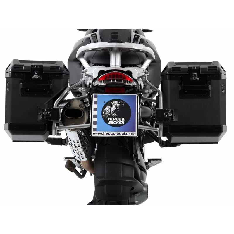 R 1200 GS 2004-2007 ✓ Ensemble supports + valises Xplorer Cutout Set - Noir