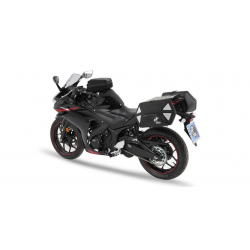 YZF-R3 à partir de 2015 ✓ Supports de sacoches type C-Bow Hepco-Becker