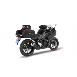 YZF-R3 à partir de 2015 ✓ Supports de sacoches type C-Bow Hepco-Becker