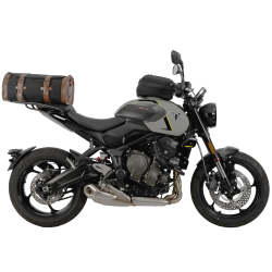 Trident 660 2026- ✓ Porte paquet tubulaire Noir Hepco-Becker