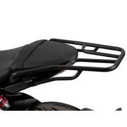 Trident 660 2026- ✓ Porte paquet tubulaire Noir Hepco-Becker