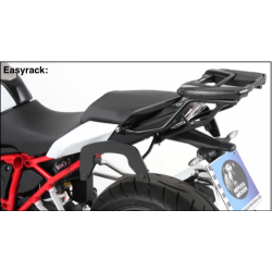R 1200 R from 2015 ✓ Support de top case Easyrack rouge Hepco-Becker