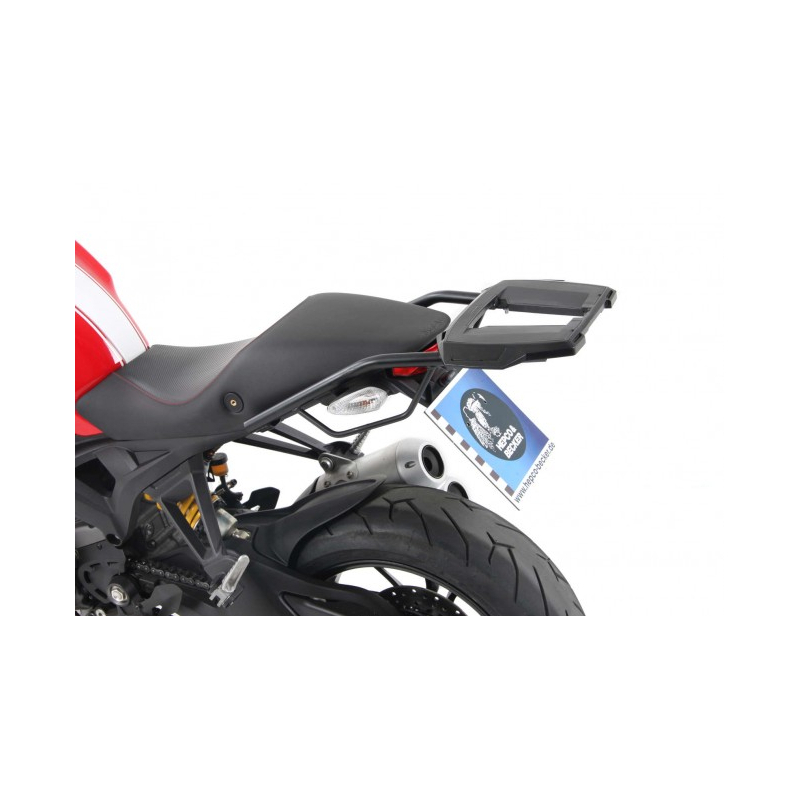 Monster 1100 evo à partir de 2010 ✓ Support de top case Alurack Hepco-Becker