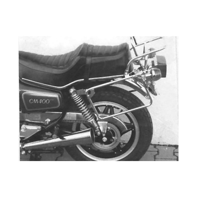 CM 400 T 1980-1984 ✓ Support de top case tubulaire Hepco-Becker