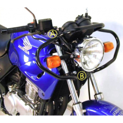 CB 500 / S 1993-1997 ✓ Protection avant Moto Ecole CBF 500 93-97