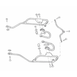 Africa Twin XRV 750 1990-1992 ✓ Supports de valises Hepco-Becker