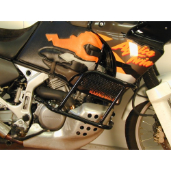 Africa Twin XRV 750 1993-2003 ✓ Pare carters Hepco Becker Noir